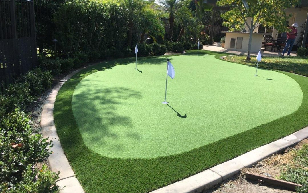 Bridgewater Pacific’s Artificial Turf Putting Greens in San Diego